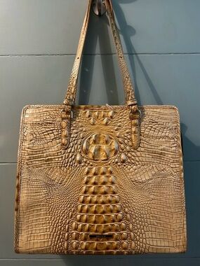 Brahmin NWT Tia Dune Melbourne Tote Bag